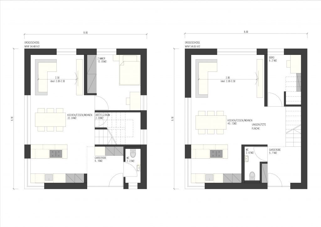 5 häufige Fehler bei der Grundrissplanung grundriss plan Verkehrsfläche