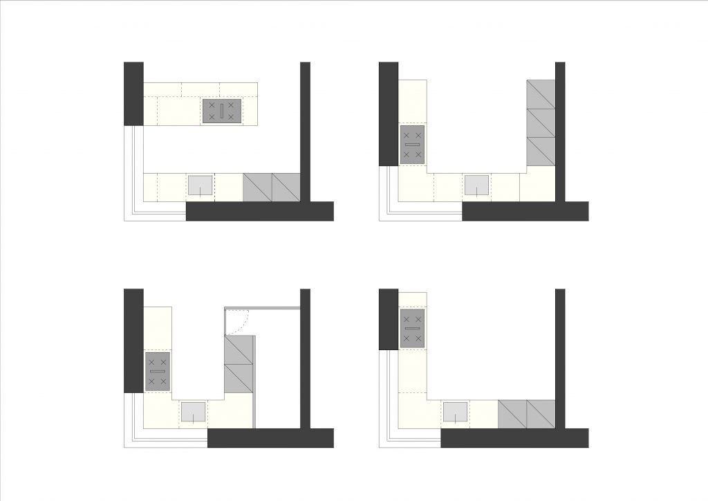 Küchenformen planen - Varianten