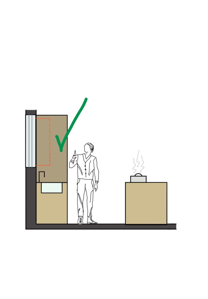 Fenster in der Küche, S OK