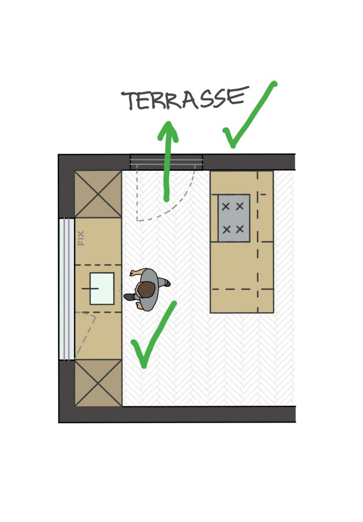 Fenster in der Küche - ok