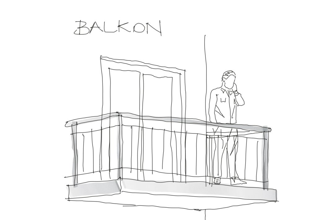 Balkon Terrasse Loggia Übersicht, Balkon