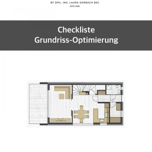 Checkliste Grundriss Optimierung