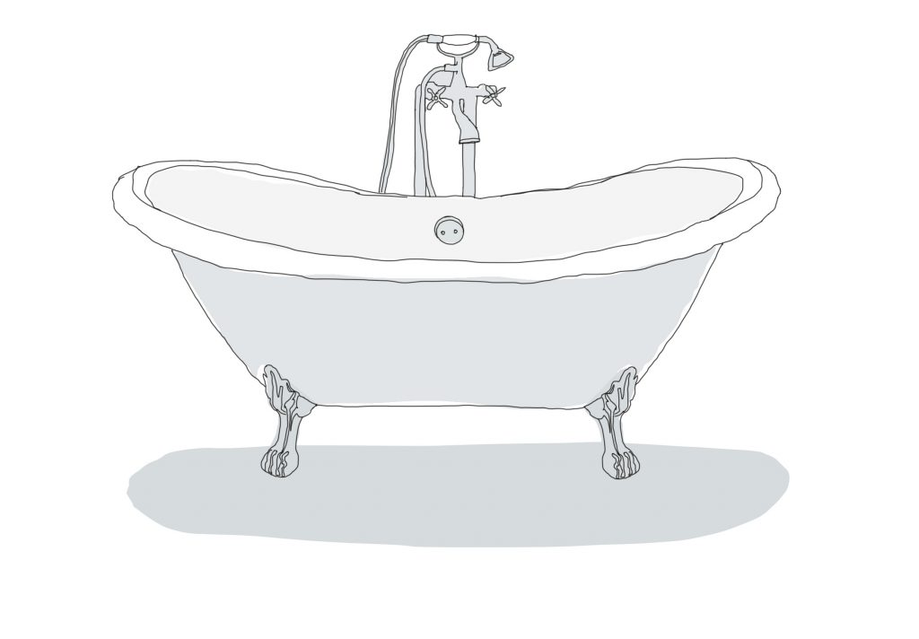 Checkliste Mindestgrößen im Badezimmer Titelbild
